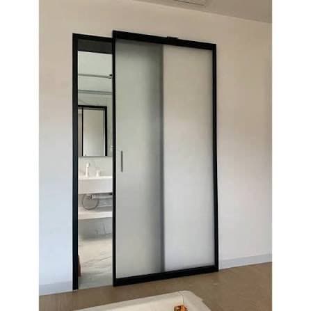 Trackless Ghost Sliding Glass Door
